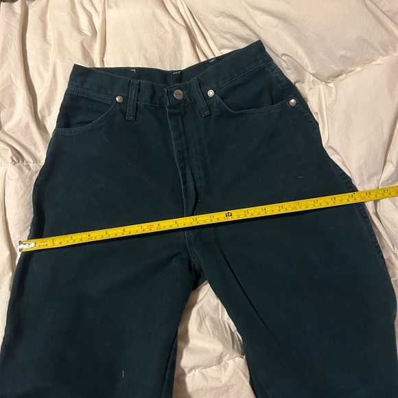 Forest Green Wrangler Cowboy Cut - Picture 3 of 4